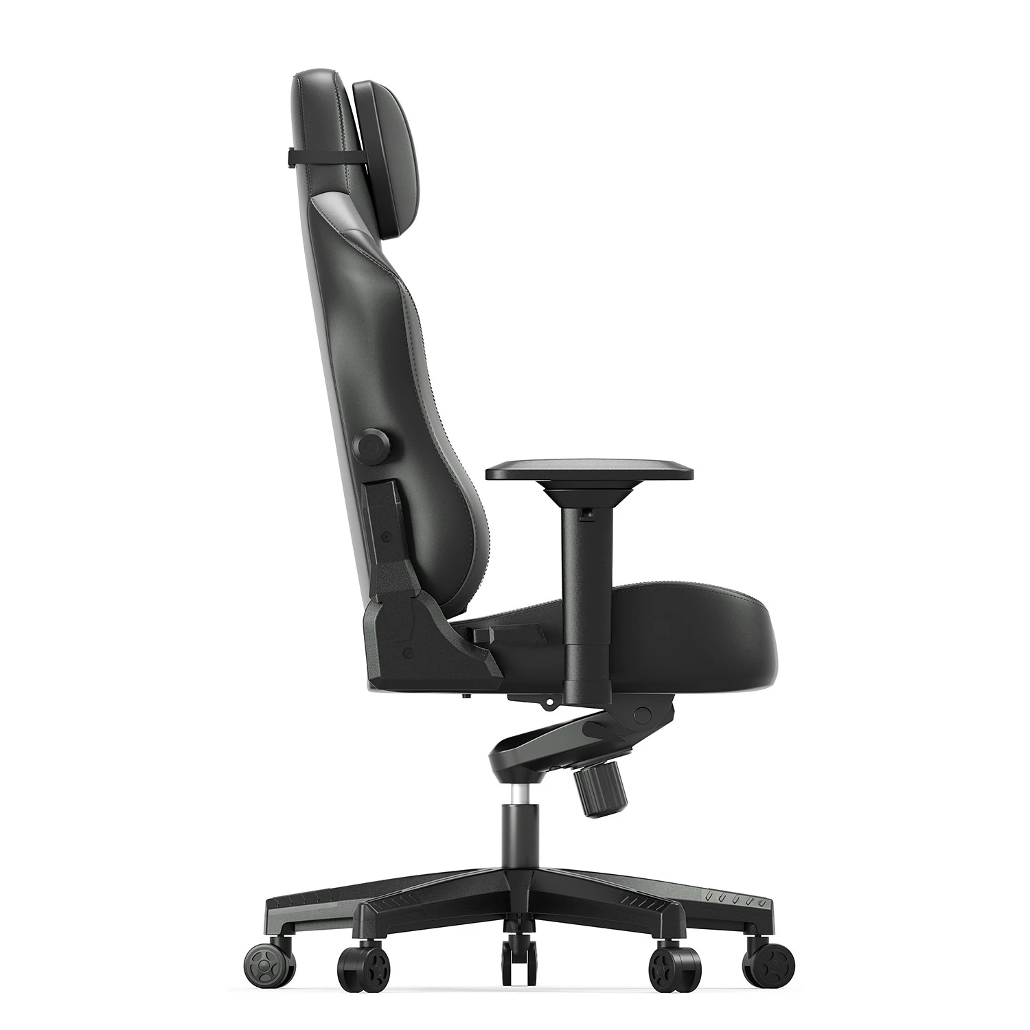 Fredriks Chaise gamer Lasse XXL - Noir / Gris 5 Fredriks Chaise gamer Lasse XXL - Noir / Gris – Image 3