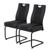 Loftscape Chaise cantilever Carbonia - Noir - Lot de 2 -Chaises Soldes 2022 1000309926 211117 17024900053 IMAGE P000000001000309926