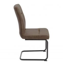 Loftscape Chaise cantilever Caliento - Marron - Lot de 2 -Chaises Soldes 2022 1000309943 211117 17072100181 DETAILS P000000001000309943