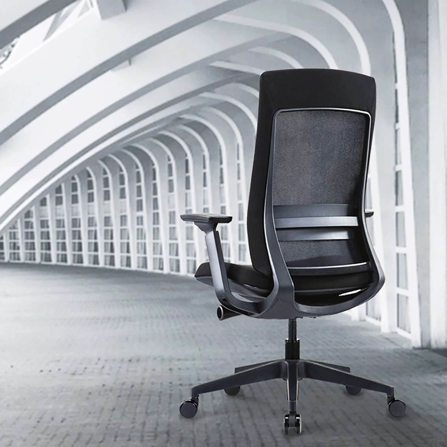 Fredriks Chaise de bureau Ross - Noir 4 Fredriks Chaise de bureau Ross - Noir – Image 2