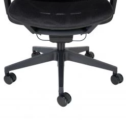 Fredriks Chaise de bureau Sanda - Mesh / Matière plastique - Noir -Chaises Soldes 2022 1000310648 220819 040 DETAILS P000000001000310648