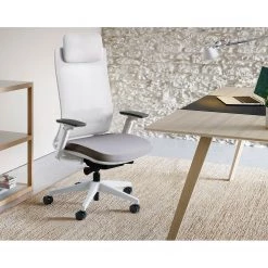 Fredriks Chaise de bureau Rosie - Gris clair / Blanc -Chaises Soldes 2022 1000310650 220509 020 MOOD DETAILS P000000001000310650 mood