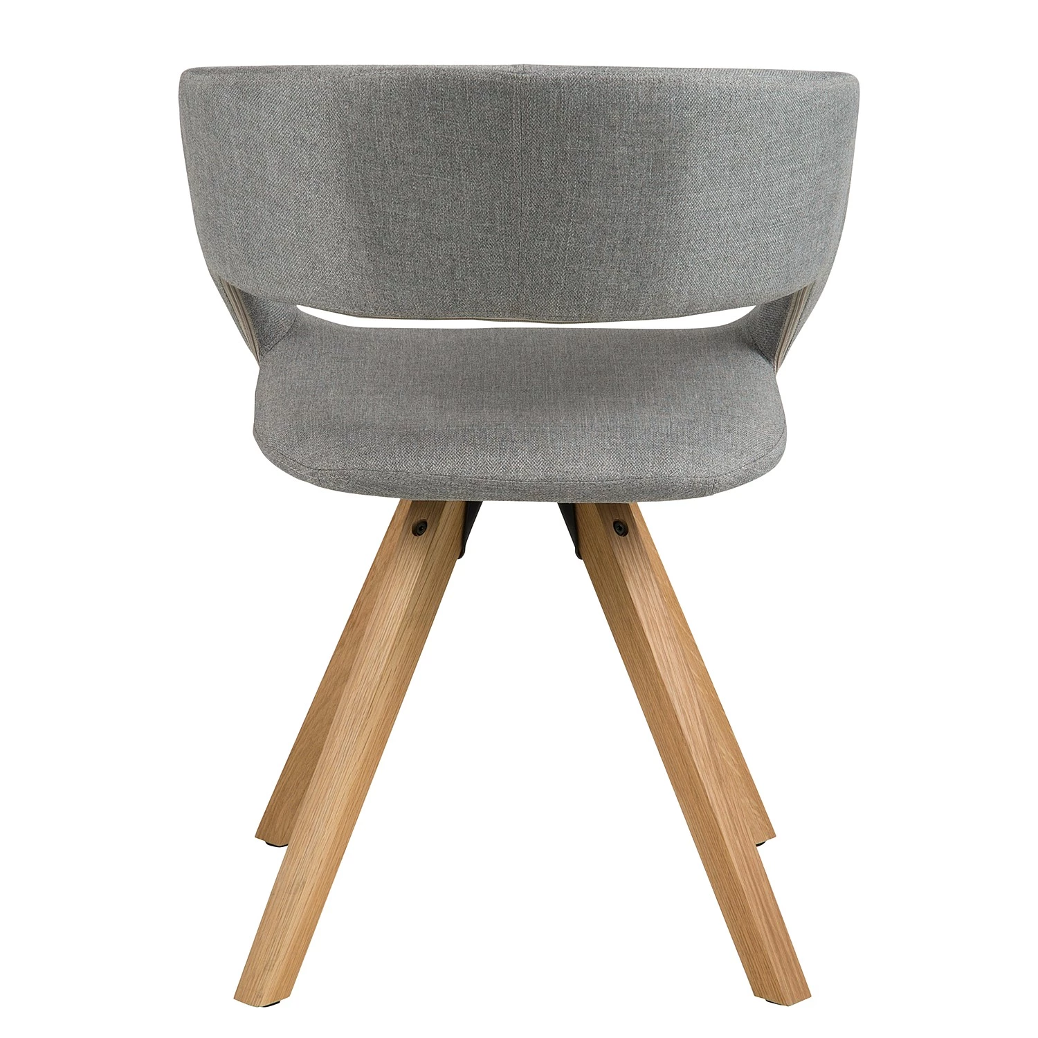 Mørteens Chaise à accoudoirs Buggio - Tissu / Hévéa massif - Tissu Cors: Granite - Lot de 2 9 Mørteens Chaise à accoudoirs Buggio - Tissu / Hévéa massif - Tissu Cors: Granite - Lot de 2 – Image 7