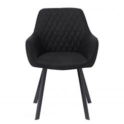 Loftscape Chaises à accoudoirs Lunden (lot de 2) - Anthracite -Chaises Soldes 2022 1000312439 211207 12101900157 DETAILS P000000001000312439