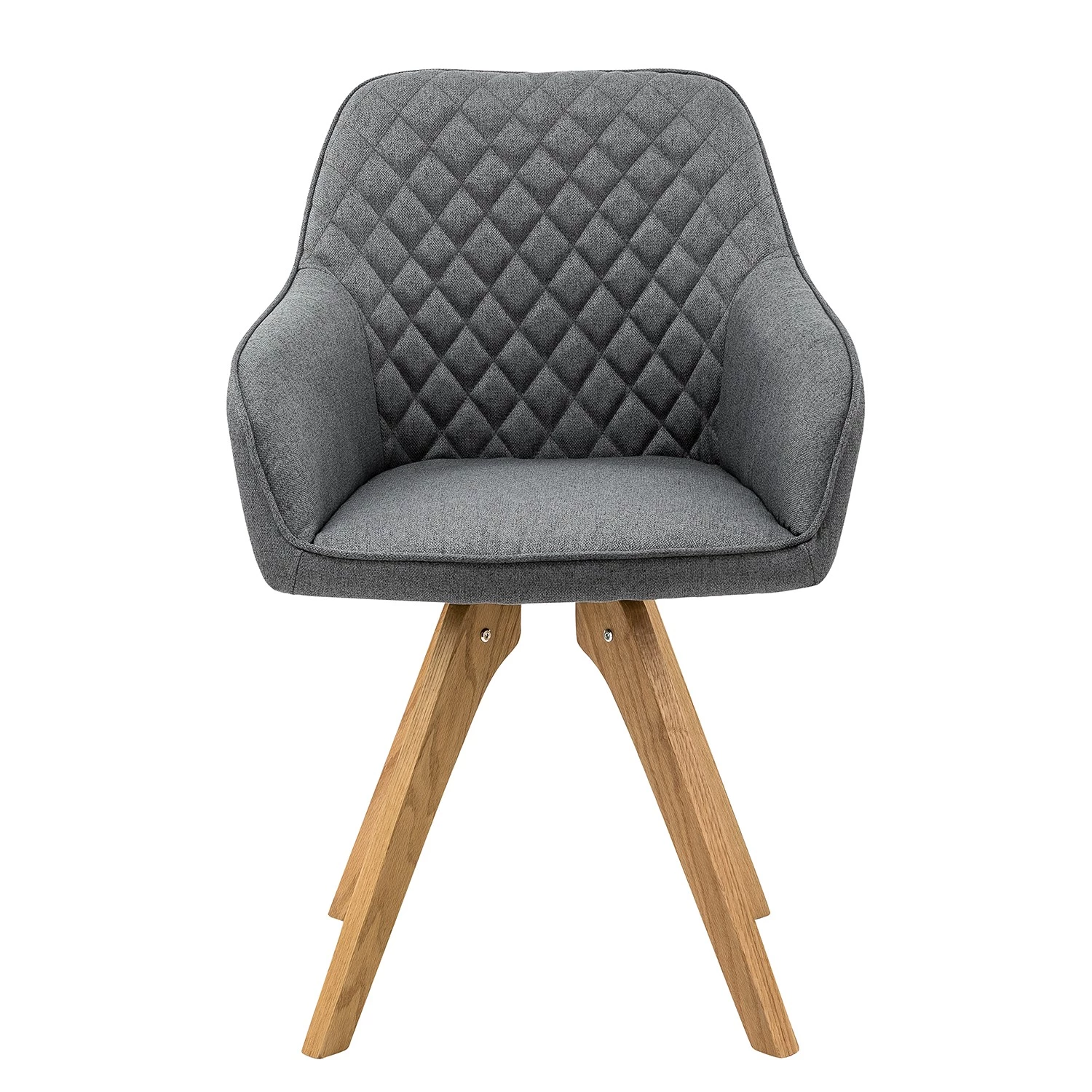 Loftscape Chaises à accoudoirs Nagoya (lot de 2) - Gris 6 Loftscape Chaises à accoudoirs Nagoya (lot de 2) - Gris – Image 4