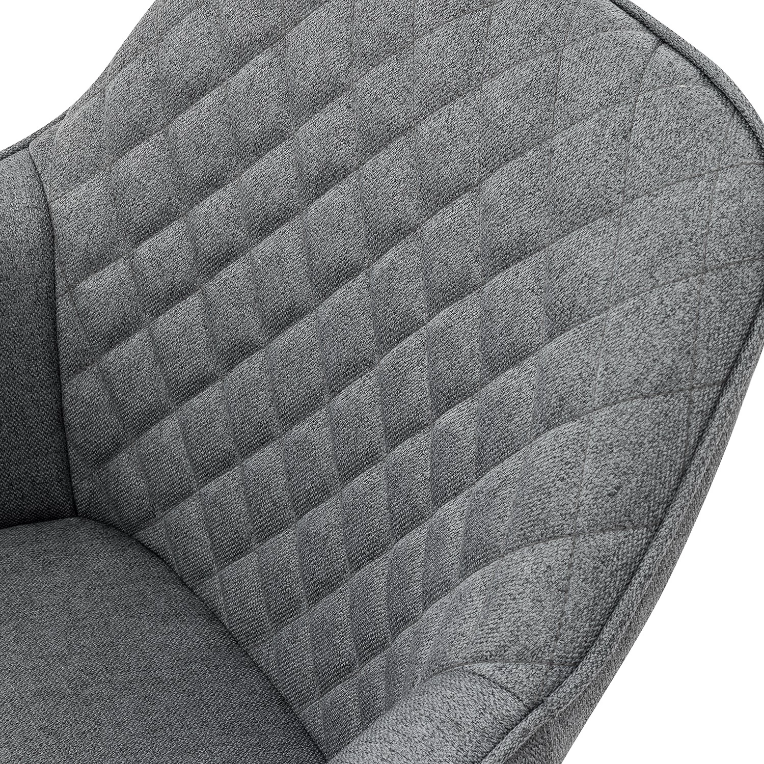 Loftscape Chaises à accoudoirs Nagoya (lot de 2) - Gris 9 Loftscape Chaises à accoudoirs Nagoya (lot de 2) - Gris – Image 7