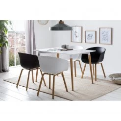 Loftscape Chaises à accoudoirs Loppi (lot de 2) - Noir -Chaises Soldes 2022 1000312472 211207 12103000376 MOOD DETAILS P000000001000312472 mood