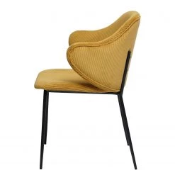 Loftscape Chaises à accoudoirs Tronde (lot de 2) - Jaune moutarde 9 Loftscape Chaises à accoudoirs Tronde (lot de 2) - Jaune moutarde -Chaises Soldes 2022 1000312512 211207 12104200662 DETAILS P000000001000312512