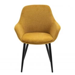 Loftscape Chaises à accoudoirs Mineros (lot de 2) - Jaune moutarde -Chaises Soldes 2022 1000312522 211207 12104500717 DETAILS P000000001000312522