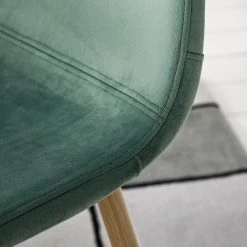 Jack & Alice Chaise capitonnée Iskmo VIII - Velours / Metall - Imitation chêne - Vert menthe - Lot de 4 25 Jack & Alice Chaise capitonnée Iskmo VIII - Velours / Metall - Imitation chêne - Vert menthe - Lot de 4 -Chaises Soldes 2022 1000312596 211210 09245800178 DETAILS P000000001000312596