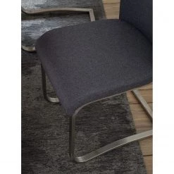 Fredriks Chaises cantilever Marco II - Tissage à plat / Acier inoxydable - Anthracite - Lot de 4 17 Fredriks Chaises cantilever Marco II - Tissage à plat / Acier inoxydable - Anthracite - Lot de 4 -Chaises Soldes 2022 1000313228 211209 14223100078 DETAILS P000000001000313228
