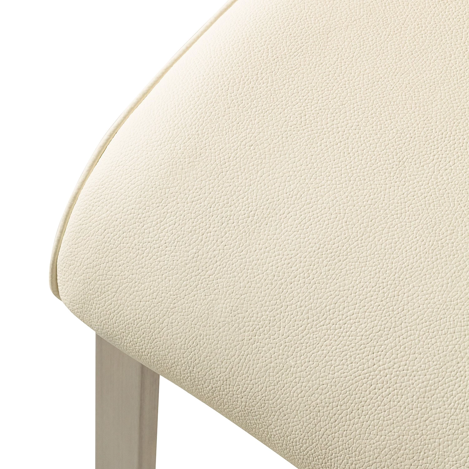 Fredriks Chaises Marco - Cuir Gyda: Créme - Lot de 4 10 Fredriks Chaises Marco - Cuir Gyda: Créme - Lot de 4 – Image 8
