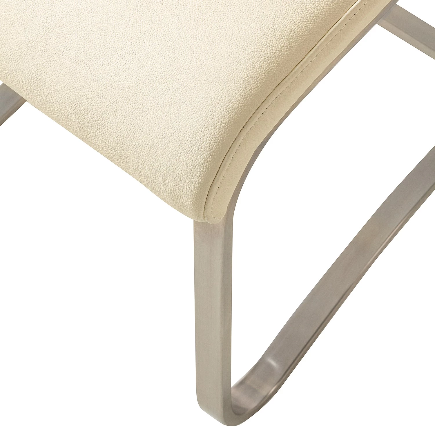 Fredriks Chaises Marco - Cuir Gyda: Créme - Lot de 4 11 Fredriks Chaises Marco - Cuir Gyda: Créme - Lot de 4 – Image 9