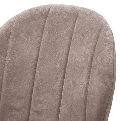 Loftscape Chaises Liena - Microfibre / Métal - Noir - Sable vintage - Lot de 4 -Chaises Soldes 2022 1000313389 211209 14223000058 DETAILS P000000001000313389