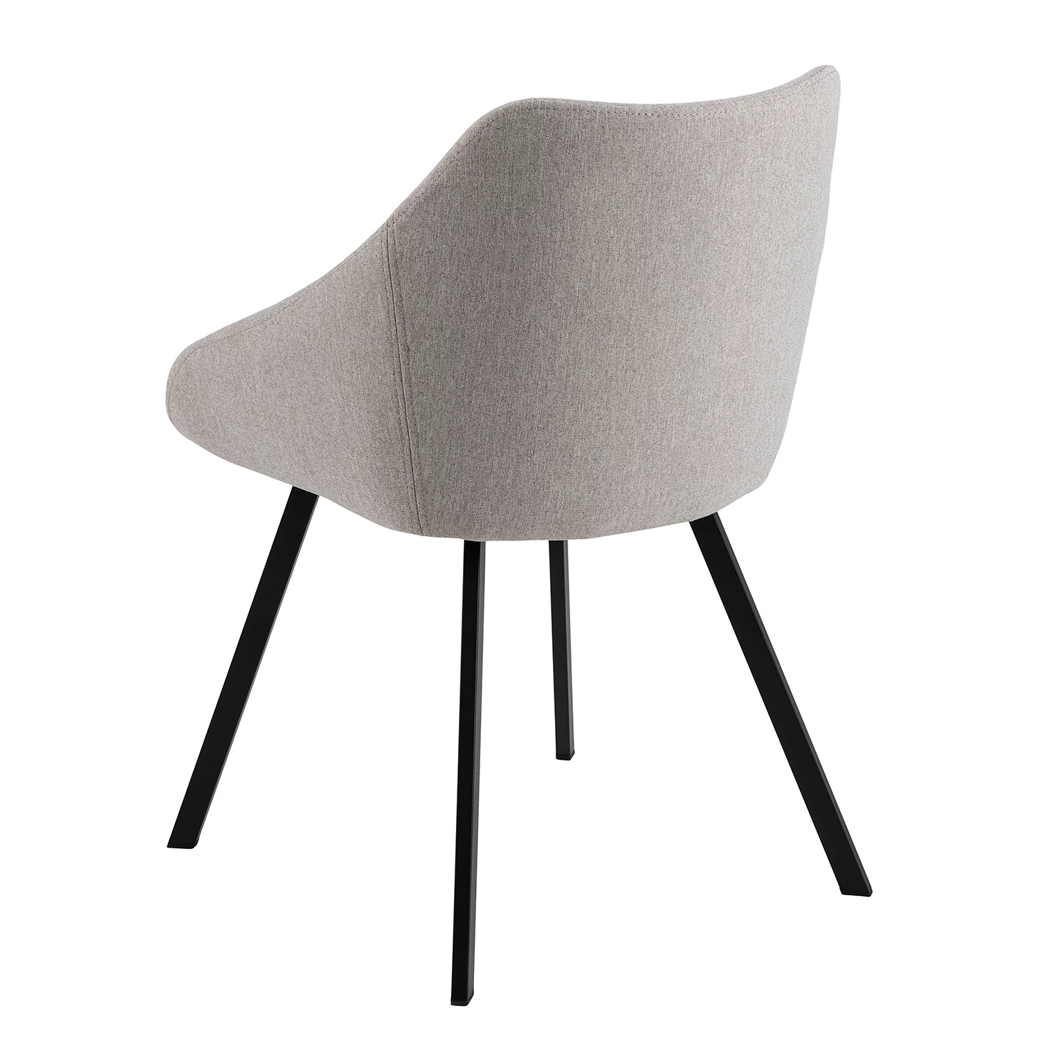 Loftscape Chaises à accoudoirs Melbert (lot de 2) - Gris lumineux 8 Loftscape Chaises à accoudoirs Melbert (lot de 2) - Gris lumineux – Image 6