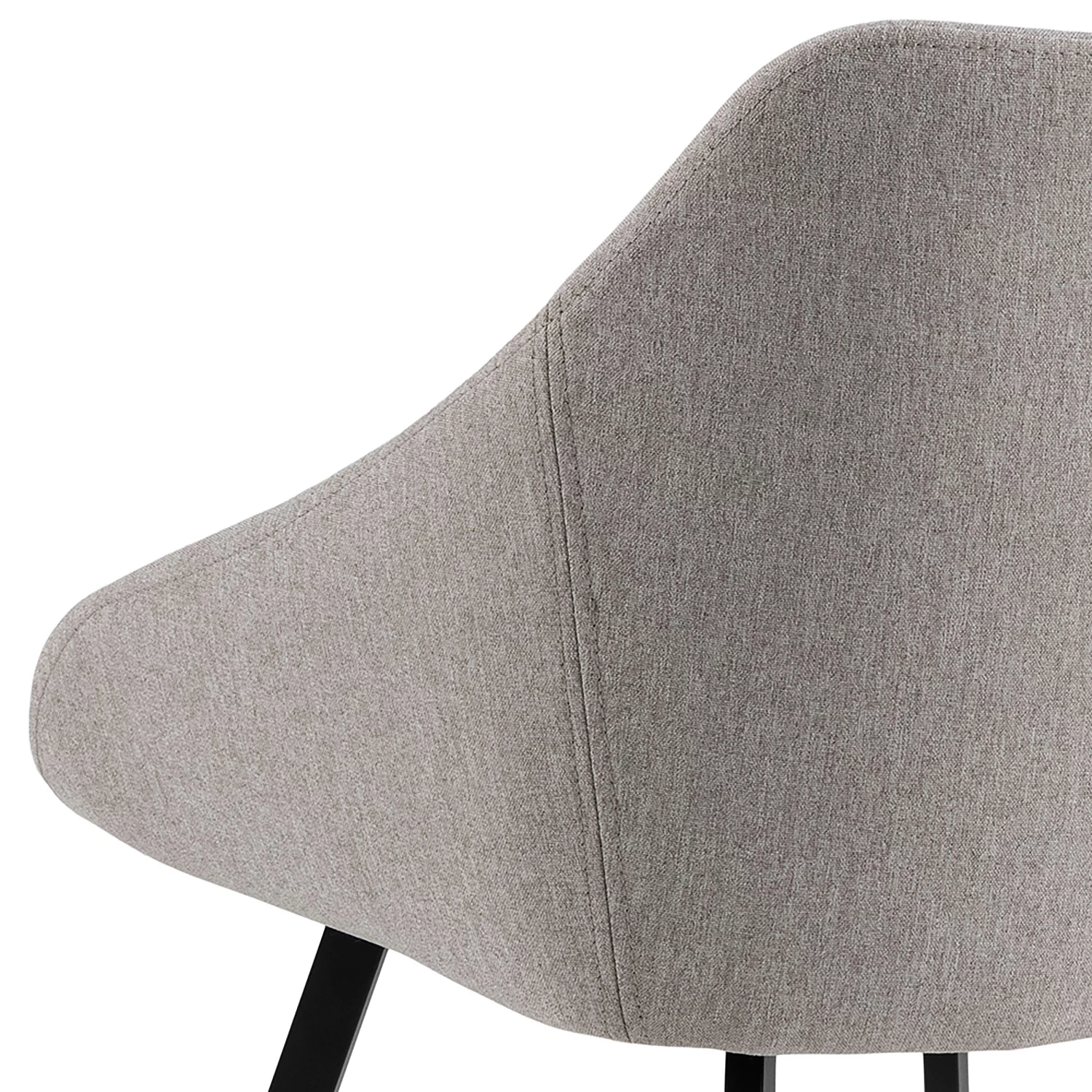 Loftscape Chaises à accoudoirs Melbert (lot de 2) - Gris lumineux 11 Loftscape Chaises à accoudoirs Melbert (lot de 2) - Gris lumineux – Image 9