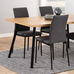 Loftscape Chaises capitonnées Domenica II (4) - Tissu / Fer - Gris / Noir 19 Loftscape Chaises capitonnées Domenica II (4) - Tissu / Fer - Gris / Noir -Chaises Soldes 2022 1000319571 220128 1256590022 MOOD DETAILS P000000001000319571 mood