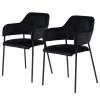 Loftscape Chaises à accoudoirs Rapallo (lot de 2) - Noir 1 Loftscape Chaises à accoudoirs Rapallo (lot de 2) - Noir -Chaises Soldes 2022 1000319592 220128 1257070010 IMAGE P000000001000319592
