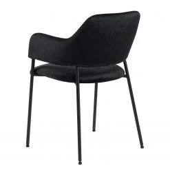 Loftscape Chaises à accoudoirs Rapallo (lot de 2) - Noir -Chaises Soldes 2022 1000319592 220128 1257070050 DETAILS P000000001000319592