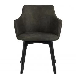 Loftscape Chaises à accoudoirs Kampen I (lot de 2) - Vert olive foncé -Chaises Soldes 2022 1000319597 220128 1257090030 DETAILS P000000001000319597