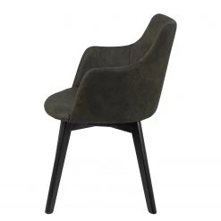 Loftscape Chaises à accoudoirs Kampen I (lot de 2) - Vert olive foncé -Chaises Soldes 2022 1000319597 220128 1257090040 DETAILS P000000001000319597