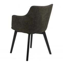 Loftscape Chaises à accoudoirs Kampen I (lot de 2) - Vert olive foncé -Chaises Soldes 2022 1000319597 220128 1257090050 DETAILS P000000001000319597