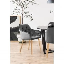 Loftscape Chaises à accoudoirs Magrin II (2) - Gris -Chaises Soldes 2022 1000319614 220128 1257160021 MOOD DETAILS P000000001000319614 mood