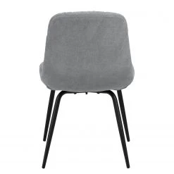 Loftscape Chaises capitonnées Oline (lot de 2) - Tissu / Fer - Gris clair / Noir 17 Loftscape Chaises capitonnées Oline (lot de 2) - Tissu / Fer - Gris clair / Noir -Chaises Soldes 2022 1000319618 220128 1257180060 DETAILS P000000001000319618