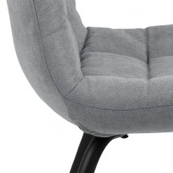 Loftscape Chaises capitonnées Oline (lot de 2) - Tissu / Fer - Gris clair / Noir 18 Loftscape Chaises capitonnées Oline (lot de 2) - Tissu / Fer - Gris clair / Noir -Chaises Soldes 2022 1000319618 220128 1257180070 DETAILS P000000001000319618