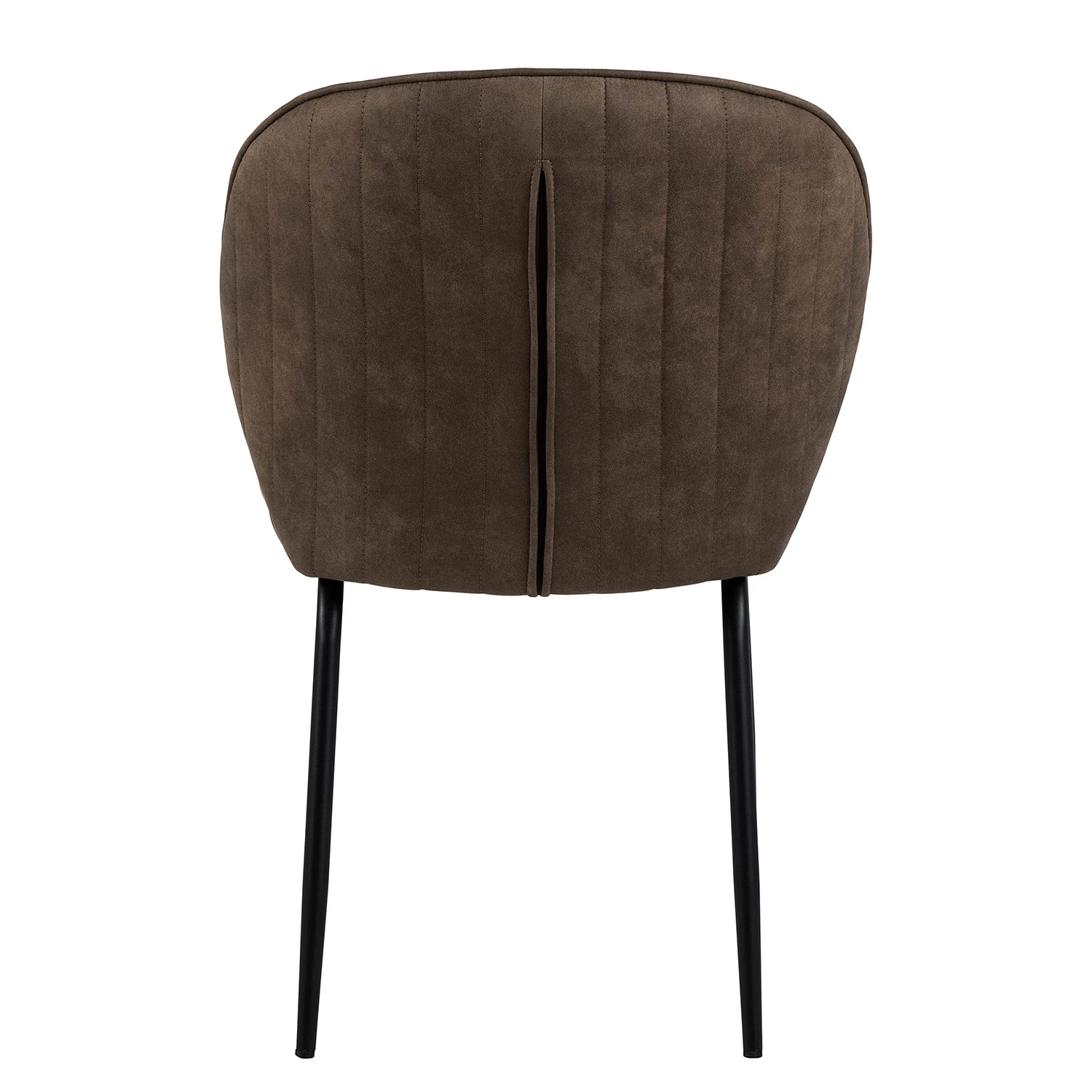 Loftscape Chaises capitonnées Koppal I (lot de 2) - Marron foncé vintage 10 Loftscape Chaises capitonnées Koppal I (lot de 2) - Marron foncé vintage – Image 8