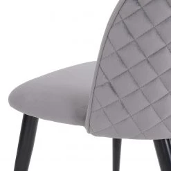 Chaises capitonnées Ruxby (lot de 2) - Gris -Chaises Soldes 2022 1000329353 220203 16142000065 DETAILS P000000001000329353