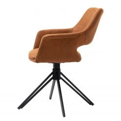 Loftscape Chaises à accoudoirs Moala I (lot de 2) - Microfibre / Acier - Marron vintage / Noir 10 Loftscape Chaises à accoudoirs Moala I (lot de 2) - Microfibre / Acier - Marron vintage / Noir -Chaises Soldes 2022 1000329355 220203 16142000040 DETAILS P000000001000329355