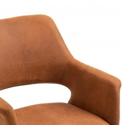 Loftscape Chaises à accoudoirs Moala I (lot de 2) - Microfibre / Acier - Marron vintage / Noir 12 Loftscape Chaises à accoudoirs Moala I (lot de 2) - Microfibre / Acier - Marron vintage / Noir -Chaises Soldes 2022 1000329355 220203 16142000060 DETAILS P000000001000329355