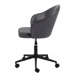 Red Living Chaise de bureau Moray - Imitation cuir / Fer - Anthracite / Noir -Chaises Soldes 2022 1000329407 220223 040 DETAILS P000000001000329407