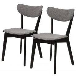 Loftscape Chaises Rigby II (lot de 2) - Tissu / Hévéa massif - Gris / Noir 29 Loftscape Chaises Rigby II (lot de 2) - Tissu / Hévéa massif - Gris / Noir -Chaises Soldes 2022 1000330926 220223 010 IMAGE P000000001000330926