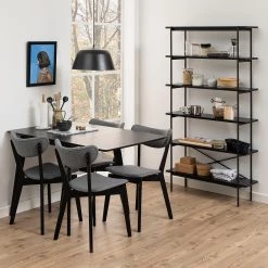 Loftscape Chaises Rigby II (lot de 2) - Tissu / Hévéa massif - Gris / Noir 30 Loftscape Chaises Rigby II (lot de 2) - Tissu / Hévéa massif - Gris / Noir -Chaises Soldes 2022 1000330926 220223 020 MOOD DETAILS P000000001000330926 mood