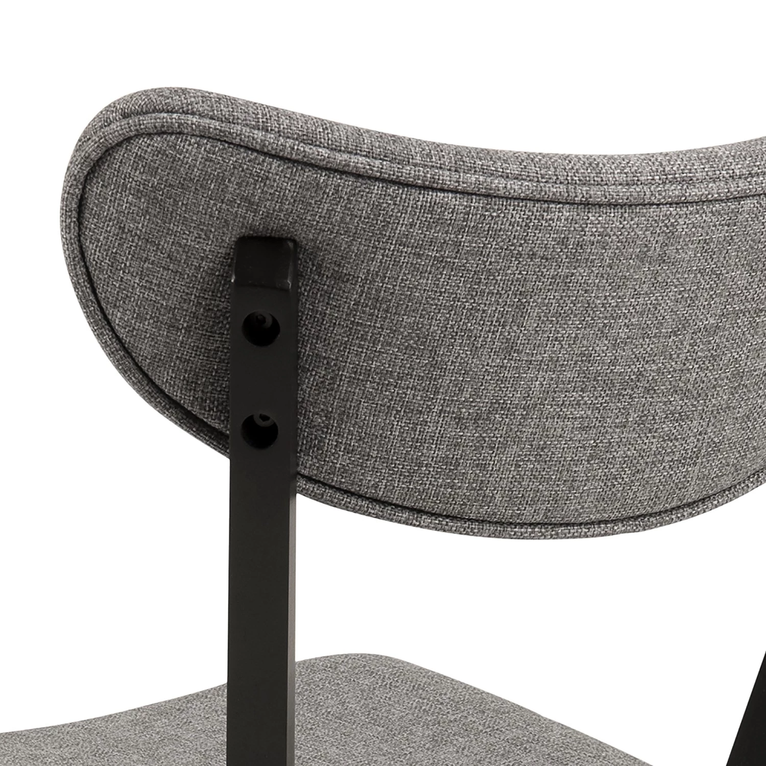 Loftscape Chaises Rigby II (lot de 2) - Tissu / Hévéa massif - Gris / Noir 18 Loftscape Chaises Rigby II (lot de 2) - Tissu / Hévéa massif - Gris / Noir – Image 16