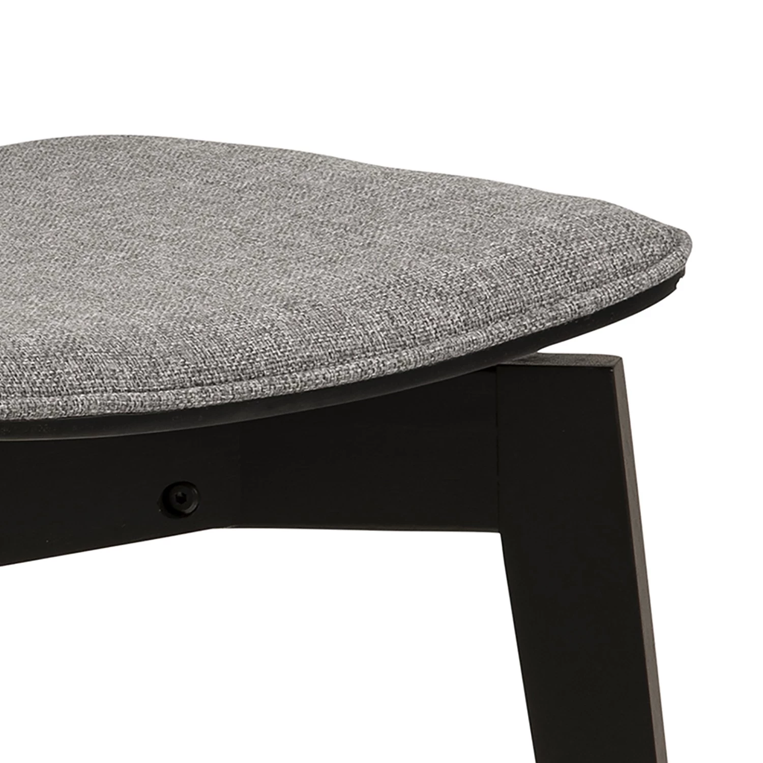 Loftscape Chaises Rigby II (lot de 2) - Tissu / Hévéa massif - Gris / Noir 20 Loftscape Chaises Rigby II (lot de 2) - Tissu / Hévéa massif - Gris / Noir – Image 18