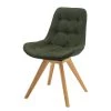Norrwood Chaise capitonnée Paia - Vert olive - Résistant à l'eau