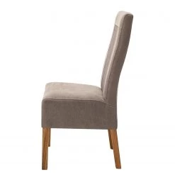 Norrwood Chaises capitonnées Reedy (lot de 2) - Cappuccino - Chêne clair -Chaises Soldes 2022 1000335563 220317 030 DETAILS P000000001000335563