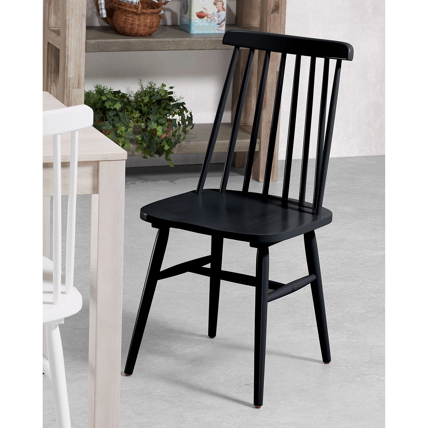 Mørteens Chaises Tara (lot de 2) - Noir 4 Mørteens Chaises Tara (lot de 2) - Noir – Image 2