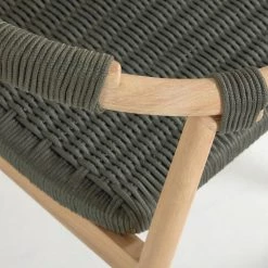 Loftscape Chaises à accoudoirs Puras (lot de 2) - Vert olive foncé -Chaises Soldes 2022 1000340202 220414 050 DETAILS P000000001000340202