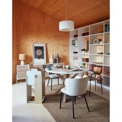 Loftscape Chaises capitonnées Rovigo (2er-Set) - Blanc -Chaises Soldes 2022 1000340206 220414 022 MOOD DETAILS P000000001000340206 mood