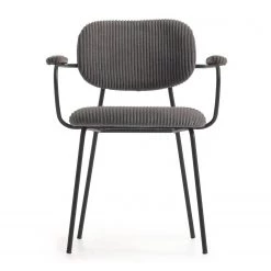 Loftscape Chaises à accoudoirs Sean I (lot de 2) - Taupe -Chaises Soldes 2022 1000340207 220414 030 DETAILS P000000001000340207