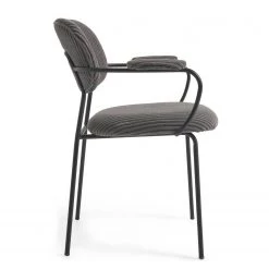 Loftscape Chaises à accoudoirs Sean I (lot de 2) - Taupe -Chaises Soldes 2022 1000340207 220414 035 DETAILS P000000001000340207