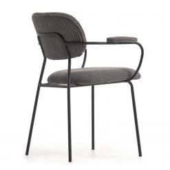 Loftscape Chaises à accoudoirs Sean I (lot de 2) - Taupe -Chaises Soldes 2022 1000340207 220414 036 DETAILS P000000001000340207