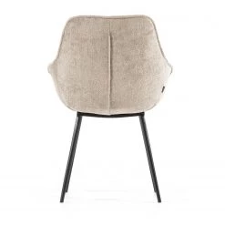 Loftscape Chaises à accoudoirs Sophie (lot de 2) - Blanc ivoire -Chaises Soldes 2022 1000340230 220414 040 DETAILS P000000001000340230