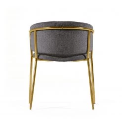 Loftscape Chaises accoudoirs Vilhena V (lot de 2) - Gris -Chaises Soldes 2022 1000340232 220414 040 DETAILS P000000001000340232