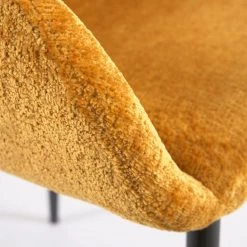 Loftscape Chaises accoudoirs Kusamo III (lot de 2) - Jaune doré -Chaises Soldes 2022 1000340254 220414 045 DETAILS P000000001000340254