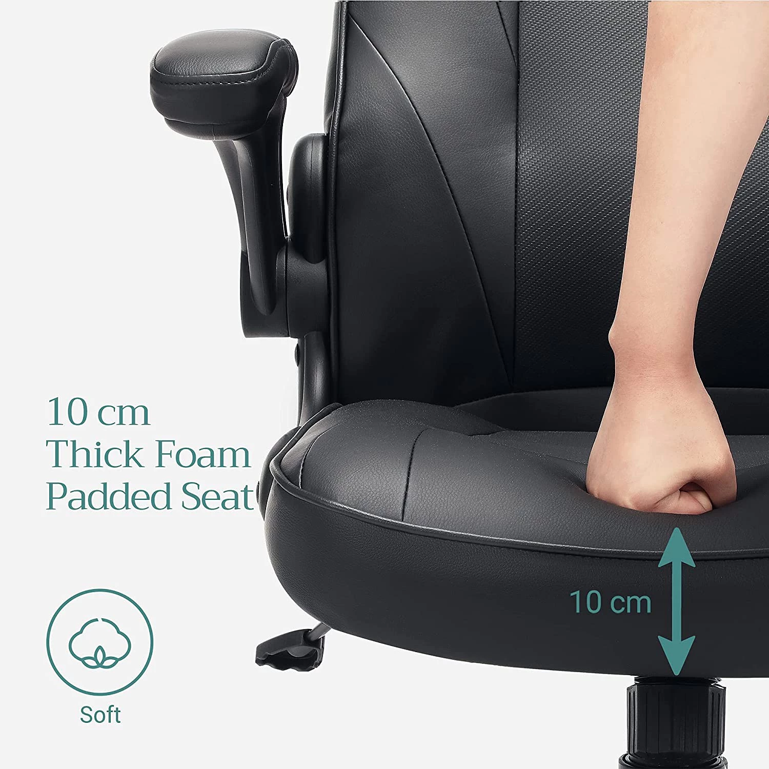 Fredriks Chaise gamer Rubin - Noir 11 Fredriks Chaise gamer Rubin - Noir – Image 9